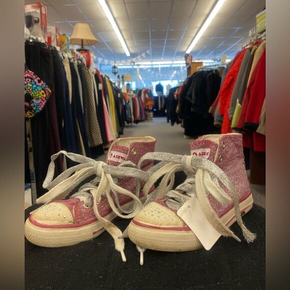 Airwalk 10.5Girls Lace Up Pink Ankle Boot - Picture 1 of 5